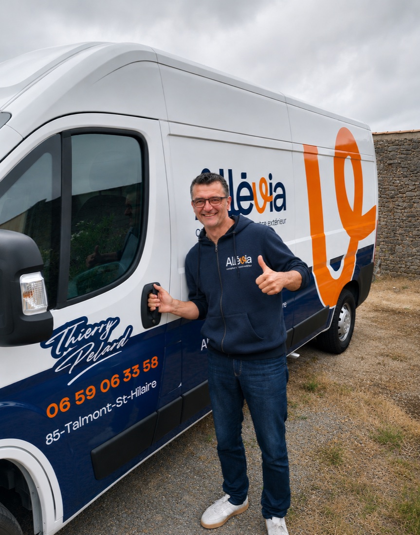 Thierry Pelard, fondateur d'Allevia, paysagiste à Talmont-Saint-Hilaire