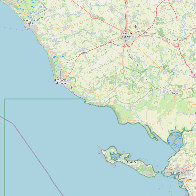 Ma zone d'intervention en Vendée, de La Tranche-sur-Mer à Saint-Gilles-Croix-de-Vie